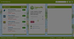 Desktop Screenshot of mapunity.org